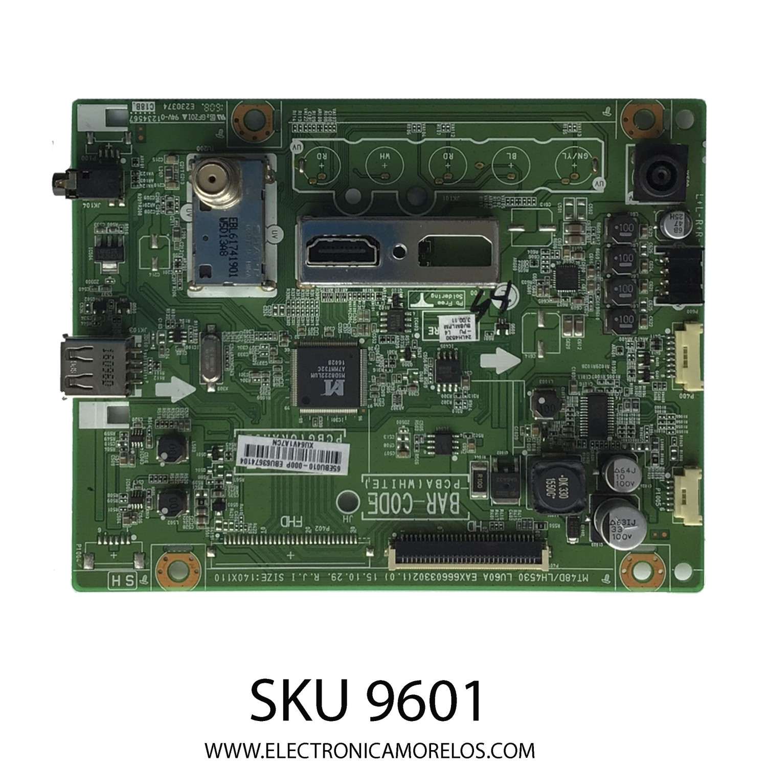 MAIN PARA MONITOR LG  NUMERO DE PARTE EBU63674104 / EAX66603302(1.0) / MODELO 24LH4530-PU.BUSMLPM	
